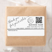 Logo QR-Code einfach danke, dass Sie Business-Mail (Insitu)