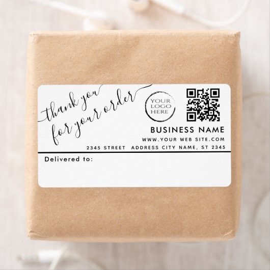 Logo QR-Code einfach danke, dass Sie Business-Mail (Insitu)