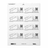 Logo QR-Code einfach danke, dass Sie Business-Mail (Vorne)