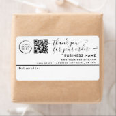 Logo QR-Code einfach danke, dass Sie Business-Mail (Insitu)