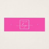 Logo QR-Code Hot-Rosa-Ohrring-Anzeigetafel (Vorderseite)