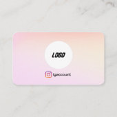 Logo QR Code Östhetiker Beruflich Visitenkarte (Rückseite)