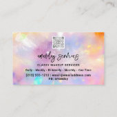 Logo QR Code Shop Gerahmt einzigartig Visitenkarte (Rückseite)