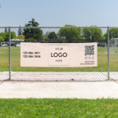 Logo QR Code Social Media Banner (Insitu)
