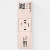 Logo QR Code Social Media Banner (Vertikal)