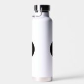 Logo QR-Code Text Geschäft Branding Promotion Trinkflasche (Rechts)