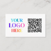 Logo QR-Code Visitenkarte (Vorderseite)