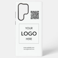 Logo QR-Code Weiß Professional