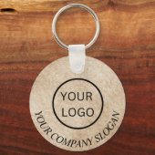 Logo QR Code Werbung Gold Glitzer Schlüsselanhänge Schlüsselanhänger (Rückseite)