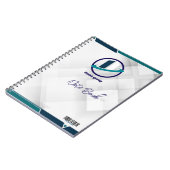  Logo & QR CODE white background Notizblock (Linke Seite)