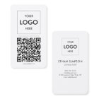 Logo QR Minimalistische Berufliche Visitenkarte