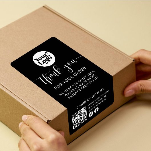 Logo-QR-Paket Black Box-Siegel
