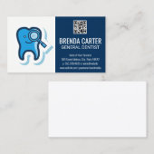 Logo | QR Scan Code Business Card Visitenkarte (Vorne/Hinten)