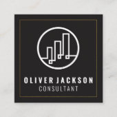 Logo Quadratische Visitenkarte (Vorderseite)