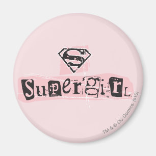 Logo-Ransom für Supergirl Magnet