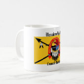 Logo, Ratsmitglied, Mescalero Apache Kaffeetasse (Vorderseite Links)