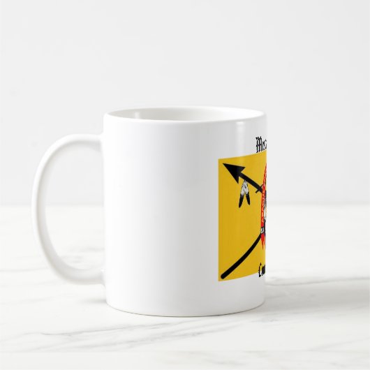 Logo, Ratsmitglied, Mescalero Apache Kaffeetasse (Links)