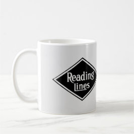 Logo Reading Railroad Company Kaffeetasse