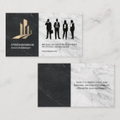 Logo "Real Anwesen Gebäude" | Unternehmer Visitenkarte (Vorne/Hinten)