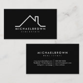 Logo "Real Anwesen House" Visitenkarte (Vorne/Hinten)