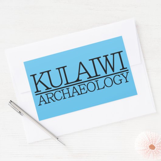 Logo Rechteckiger Aufkleber (Umschlag)