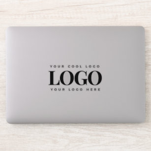 Logo-Rectangle-Notebook für Unternehmen Aufkleber