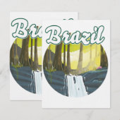Logo Regenwald Brasilien (Vorne/Hinten)