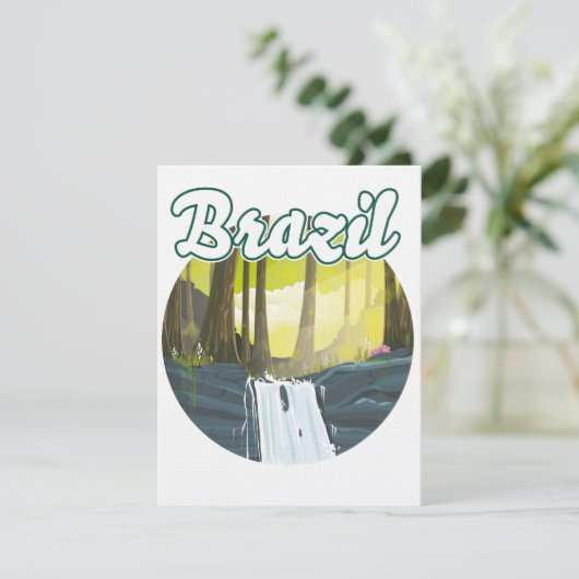 Logo Regenwald Brasilien (Stehend Vorderseite)