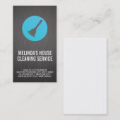 Logo | Reinigungsdienste Visitenkarte (Vorne/Hinten)