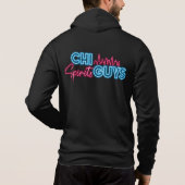 Logo-Reißverschluss-Sweatshirt Hoodie (Rückseite)