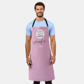 Logo Restaurant Bäckerei Catering Coffe Shop Cakes Schürze (Getragen)