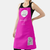 Logo Restaurant Bäckerei Catering Pink Schürze (InSitu)