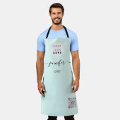 Logo Restaurant Bäckerei Catering Schürze (Getragen)