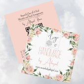 Logo-Rose Handgefertigte Visitenkarte