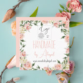 Logo-Rose Handgefertigte Visitenkarte