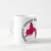 Logo-Rose Tassen-Cabernets CHA Interieur Blanc Kaffeetasse (Vorderseite Links)