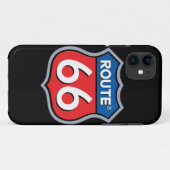 Logo "Route 66" Case-Mate iPhone Hülle (Rückseite (Horizontal))