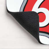 Logo "Route 66" Mousepad (Ecke)