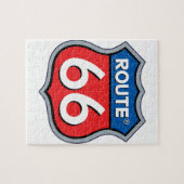 Logo "Route 66" Puzzle (Horizontal)