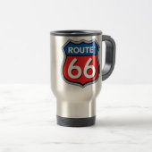 Logo "Route 66" Reisebecher (VorderseiteRechts)