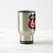 Logo "Route 66" Reisebecher (Mittel)