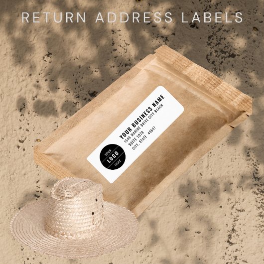 Logo-Rücksendemarke für das benutzerdefinierte Unt