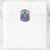 Logo Runder Aufkleber (Tasche)
