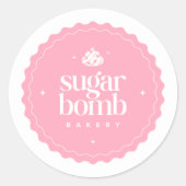 Logo Runder Aufkleber (Vorderseite)