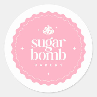 Logo Runder Aufkleber