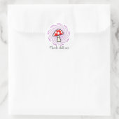Logo Runder Aufkleber (Tasche)