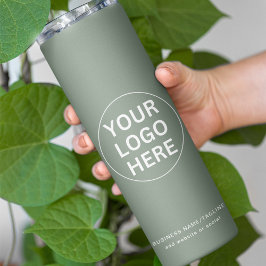 Logo "Sage Green" l Beruflich Business Thermosbecher