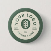 Logo-Sage Grün Button (Vorderseite)