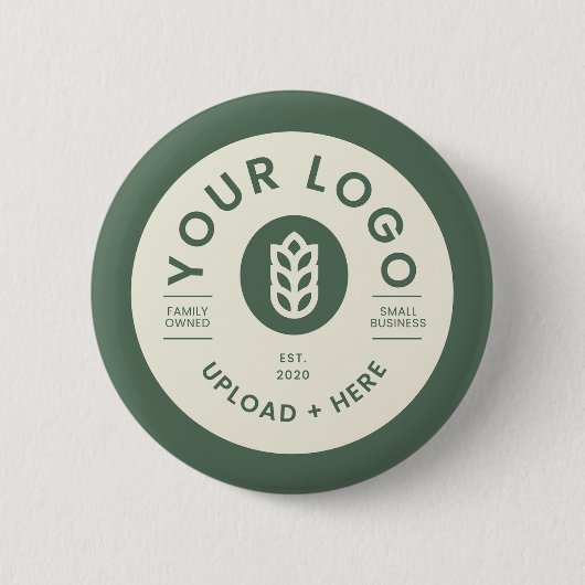 Logo-Sage Grün Button (Vorderseite)