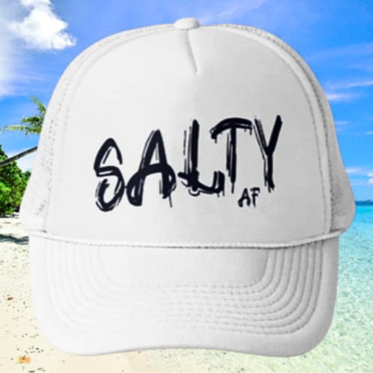 Logo "Salty AF" Truckerkappe